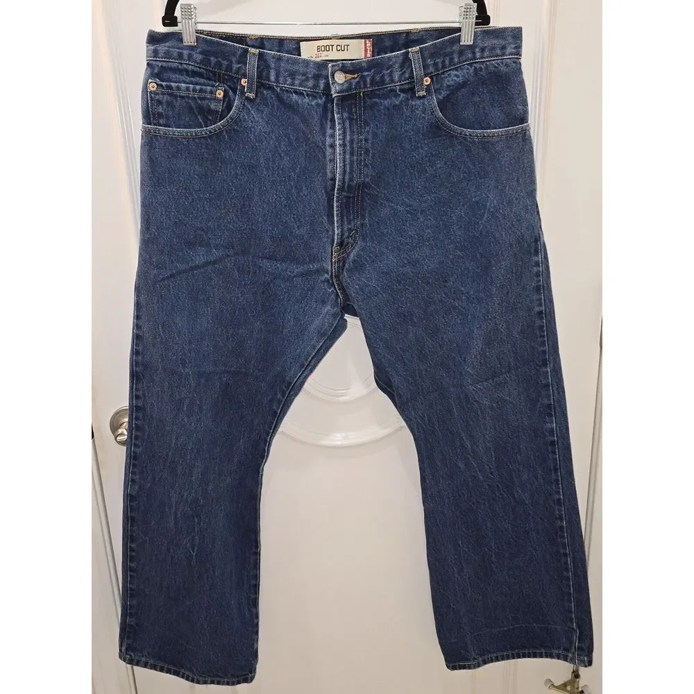 Vintage Levi's 517 Jeans 40 X 29 Bootcut Hige‎ Design 2000s Deconstructed